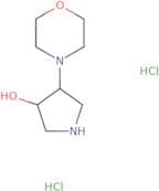 rac-(3R,4R)-4-(Morpholin-4-yl)pyrrolidin-3-ol dihydrochloride