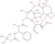 2-Desbenzoyl-2-tiglyl docetaxel