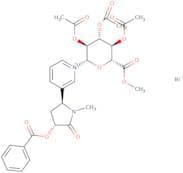 trans-3'-Benzoyloxy cotinine 2,3,4-tri-O-acetyl-N-b-D-glucuronide methyl ester bromide
