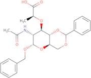 Benzyl N-acetyl-4,6-O-benzylidene-a-isomuramic acid