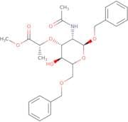 Benzyl N-acetyl-6-O-benzyl-a-D-muramic acid methyl ester