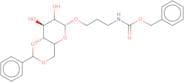 4,6-O-Benzylidene-1-O-(N-Cbz-3-aminopropyl)-b-D-galactopyranose
