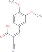 (2E)-2-Cyano-3-(3,4-dimethoxyphenyl)prop-2-enoic acid