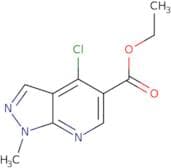 Ethyl 4-chloro-1-methyl-1H-pyrazolo[3,4-b]pyridine-5-carboxylate