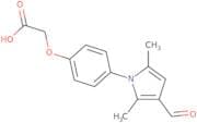 2-[4-(3-Formyl-2,5-dimethyl-1H-pyrrol-1-yl)phenoxy]acetic acid