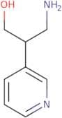 3-Amino-2-(pyridin-3-yl)propan-1-ol