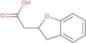 2-(2,3-Dihydro-1-benzofuran-2-yl)acetic acid