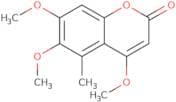 4,6,7-Trimethoxy-5-methylcoumarin