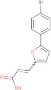 (2E)-3-[5-(4-Bromophenyl)furan-2-yl]prop-2-enoic acid