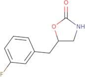 5-[(3-Fluorophenyl)methyl]-1,3-oxazolidin-2-one