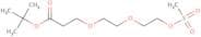 Ms-PEG2-t-butyl ester