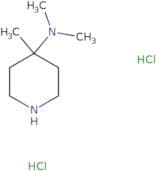 N,N,4-Trimethylpiperidin-4-amine dihydrochloride