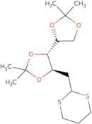 2-Deoxy-3,4:5,6-di-O-isopropylidene-D-arabino-hexose propane-1,3-diyl dithioacetal