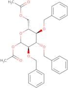 1,6-Di-O-acetyl-2,3,4-tri-O-benzyl-D-glucopyranose