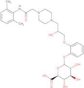 Desmethyl ranolazine b-D-glucuronide