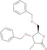 3,5-Di-O-benzyl-2-deoxy-2-fluoro-D-ribono-1,4-lactone