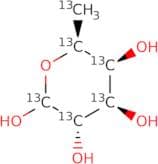 2-Deoxy-2-fluoro-L-[UL-13C]fucose