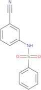 N-(3-Cyanophenyl)benzenesulfonamide