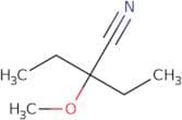 2-Ethyl-2-methoxybutanenitrile