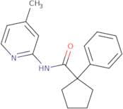 N-(4-methyl(2-pyridyl))(phenylcyclopentyl)formamide