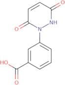 3-(3,6-Dioxo-1,2,3,6-tetrahydropyridazin-1-yl)benzoic acid