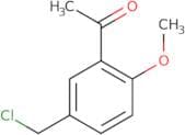 1-[5-(Chloromethyl)-2-methoxyphenyl]ethan-1-one