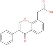 2-(4-Oxo-3-phenyl-4H-chromen-8-yl)acetic acid
