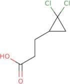 3-(2,2-Dichlorocyclopropyl)propanoic acid
