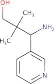 3-Amino-2,2-dimethyl-3-(pyridin-3-yl)propan-1-ol