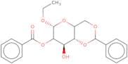 Ethyl 2-O-benzoyl-4,6-O-benzylidene-β-D-galactopyranoside
