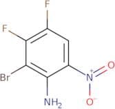 2-Bromo-3,4-difluoro-6-nitroaniline