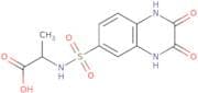 2-(2,3-Dioxo-1,2,3,4-tetrahydroquinoxaline-6-sulfonamido)propanoic acid
