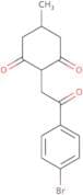 2-(2-(4-bromophenyl)-2-oxoethyl)-5-methylcyclohexane-1,3-dione