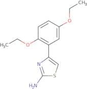 4-(2,5-Diethoxyphenyl)-1,3-thiazol-2-amine