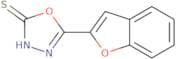 5-(1-Benzofuran-2-yl)-1,3,4-oxadiazole-2-thiol