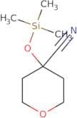 4-[(Trimethylsilyl)oxy]oxane-4-carbonitrile