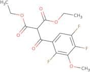 Diethyl 2-(2,4,5-trifluoro-3-methoxybenzoyl)malonate