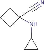 1-(Cyclopropylamino)cyclobutane-1-carbonitrile
