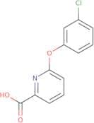 6-(3-Chlorophenoxy)pyridine-2-carboxylic acid