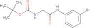 tert-Butyl N-{[(3-bromophenyl)carbamoyl]methyl}carbamate