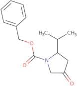 Benzyl 4-oxo-2-(propan-2-yl)pyrrolidine-1-carboxylate