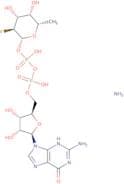 GDP-2-deoxy-2-fluoro-L-fucose ammonium salt