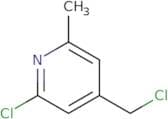 2-Chloro-4-(chloromethyl)-6-methylpyridine