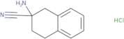 2-Amino-1,2,3,4-tetrahydronaphthalene-2-carbonitrile hydrochloride