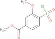 methyl 4-(chlorosulfonyl)-3-methoxybenzoate