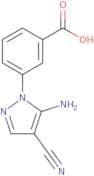 3-(5-Amino-4-cyano-1H-pyrazol-1-yl)benzoic acid