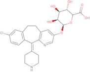 3-Hydroxydesloratadine b-D-glucuronide sodium salt