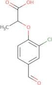 2-(2-Chloro-4-formylphenoxy)propanoic acid