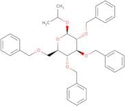 Isopropyl 2,3,4,6-tetra-O-benzyl-b-D-glucopyranoside