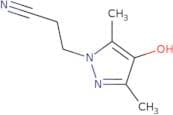 3-(4-Hydroxy-3,5-dimethyl-1H-pyrazol-1-yl)propanenitrile